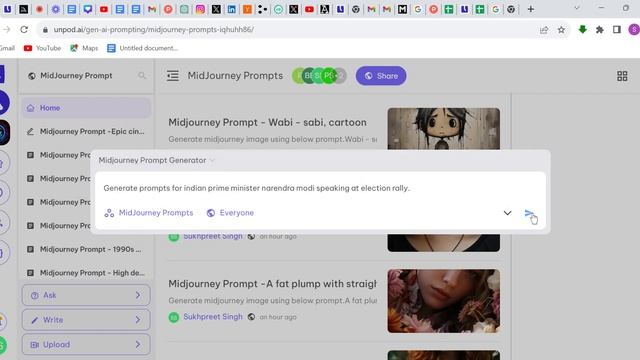 Use this Pilot to Midjourney Prompt Generator #ai #chatgpt #promptengineering #aiart #midjourney смотреть онлайн