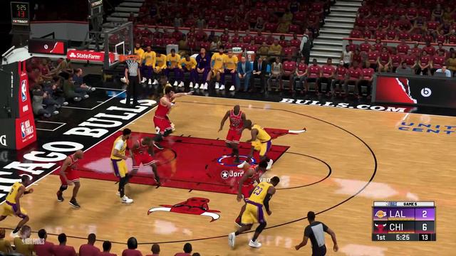 NBA 2K20_Чикаго - Лос-Анджелес финал НБА 2020 5м 1ч смотреть онлайн