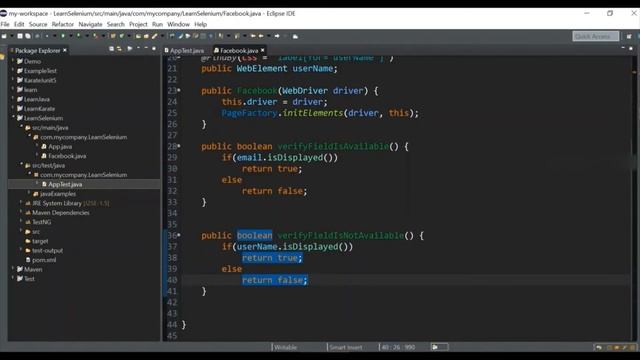 How to verify if an element is displayed using Selenium Webdriver смотреть онлайн