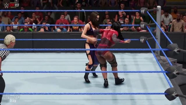 Candice Michelle VS. Victoria | WWE | Community Wish [WWE2K19 Gameplay] смотреть онлайн
