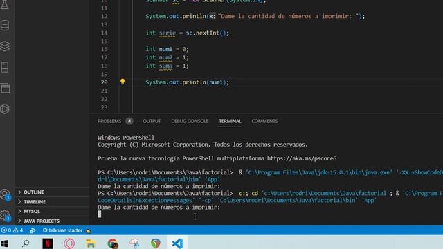 Cómo Calcular la Serio Fibonacci en JAVA смотреть онлайн