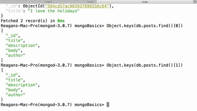 Learn Mongo Basics with Treehouse смотреть онлайн
