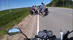 Покатушки на альфе. Покатушки с друзьями.