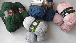 Новая пряжа:YarnArt "Merino Bulky",Magic "Canada" и т.д. Интернет-магазин "Дом пряжи". смотреть онлайн