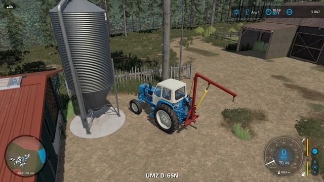 FS 22. Первый ПОСЕВ. Вырубка леса. По уши в лесу. Holmakra #10 смотреть онлайн