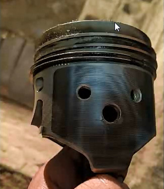 Отзыв о Доработанных Отверстиями (Дырками)  Поршней после 70000 км