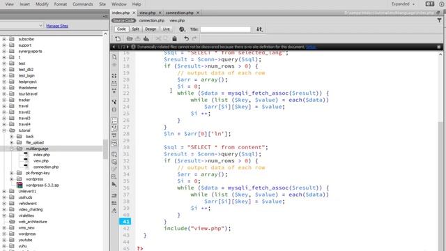 Multi language in PHP MySQL | Multilingual in PHP MySQL | PHP MySQL Tutorial|Multilingual Tutorial смотреть онлайн
