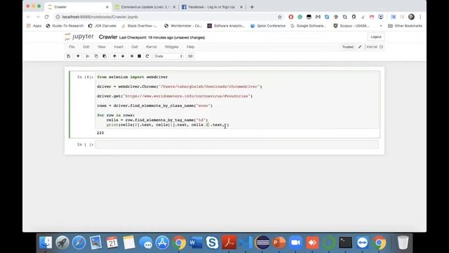 11 - Web crawling and data collection (using Selenium for Python) смотреть онлайн