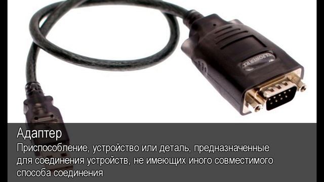 Адаптер. Толковый Видеословарь русского языка смотреть онлайн