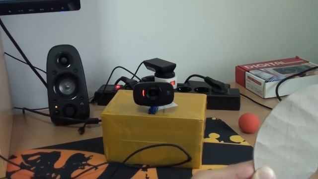 Tracking a ball and rotating camera with OpenCV and Arduino смотреть онлайн