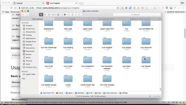 lesson 15 real time chat app laravel vuejs pusher sweet alert css смотреть онлайн