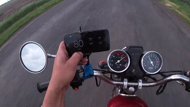 СКОЛЬКО ЕДЕТ АЛЬФА? // Максимальная скорость мопеда Альфа 110 по GPS смотреть онлайн