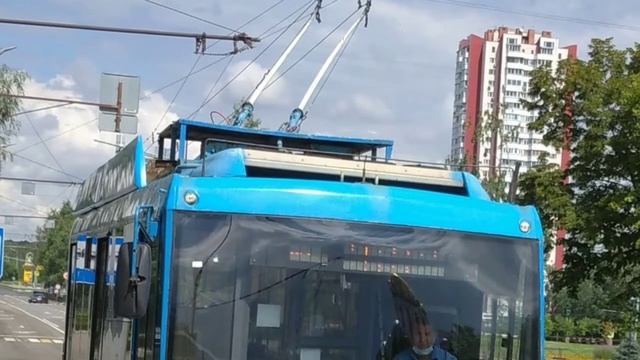 Светлой памяти Московского Троллейбуса посвящается... // маршрут 85 смотреть онлайн