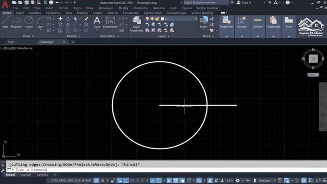 مشكلة عدم القدرة على معاينة نتيجة بعض الأوامر (Trim, Extend, Fillet, Chamfer) قبل تنفيذها AutoCAD смотреть онлайн