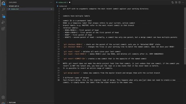 W12D1 Intermediate Git смотреть онлайн