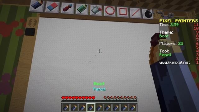 Pixel Painters - Painting Challenge on Hypixel - Minecraft смотреть онлайн