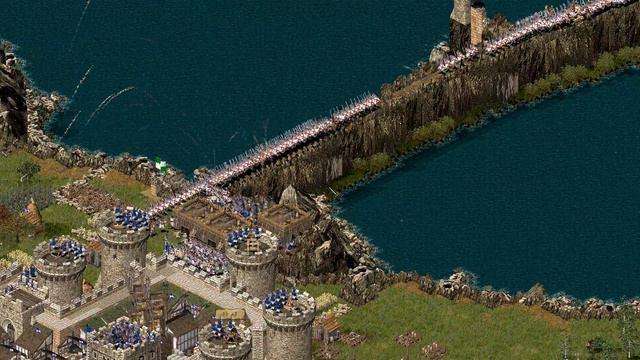 Saladin the Might vs Richard the Lionheart | Stronghold Crusader AI match смотреть онлайн