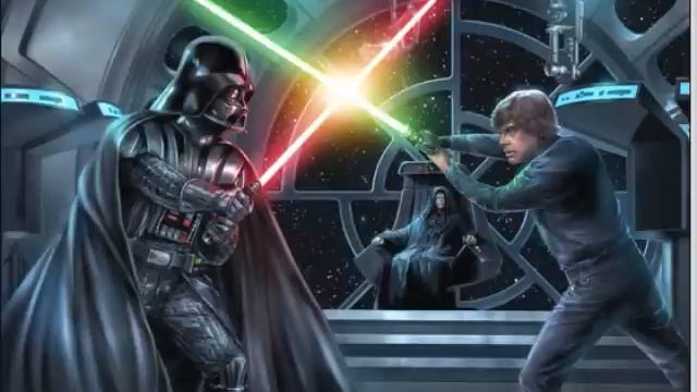 ◀Star Wars | Return of the Jedi soundtrack | Luke vs Vader final duel смотреть онлайн