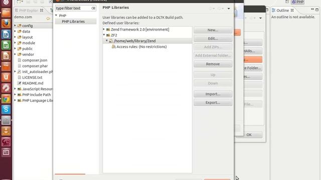how to include library zend framework 2.0 with Zend Studio 9.x смотреть онлайн
