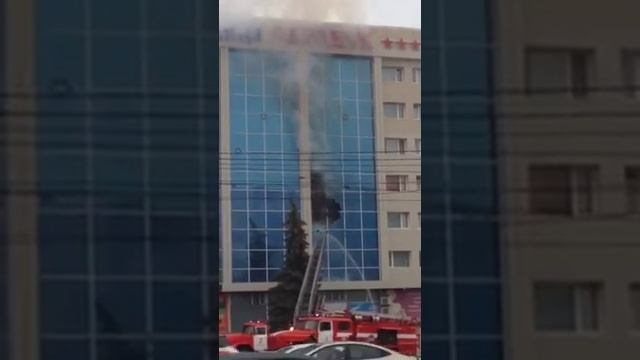 Пожар в гостинице Саранск 16.10.2015 смотреть онлайн