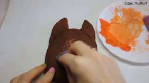 Сова из соленого теста / Фигурки из соленого теста /Owl salt dough