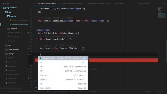 [Angular 2+ Forms and Validation] Lesson14 Advanced Reactive Validation смотреть онлайн