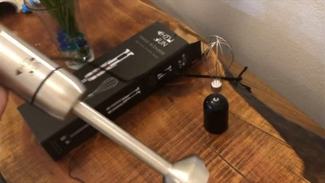 CHEW FUN HB-1901 Immersion Hand Blender 500W Review & User Manual смотреть онлайн