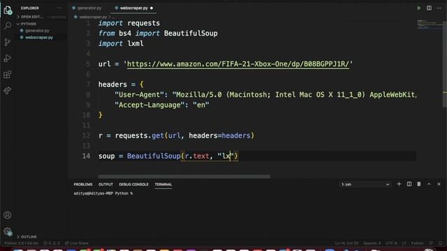 Build An App To Track Amazon Prices With Python смотреть онлайн