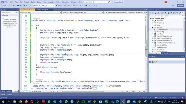 EmguCV #63: Concatenate images of different sizes in vertical and horizontal direction смотреть онлайн
