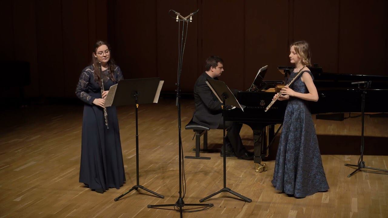 Г. Ф. Телеман (1681-1767), соната для двух флейт и баса континуо в четырёх частях смотреть онлайн