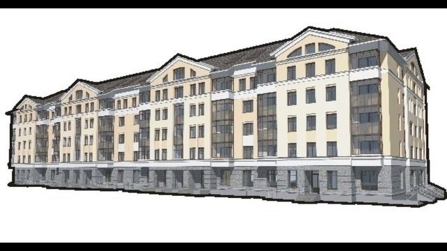 Большая трехкомнатная квартира в новом ЖК Спар... смотреть онлайн
