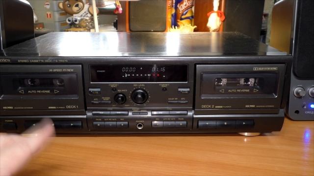 Кассетная дека Technics RS-TR575. Функционал. Как пользоваться. смотреть онлайн