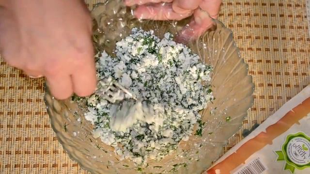 ЗАКУСКИ. Лаваш с творогом и зеленью смотреть онлайн