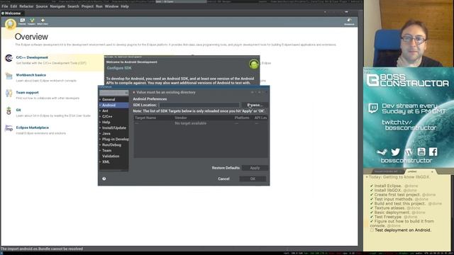 Getting started with libGDX. [Java, Eclipse, libGDX] Part 2 смотреть онлайн