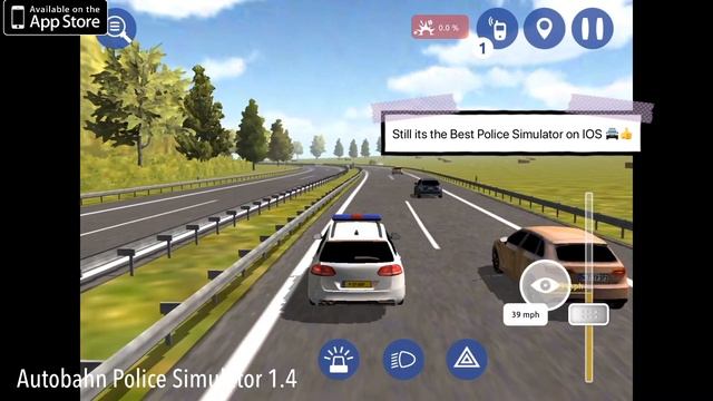 Autobahn Police Simulator - IOS- Game review 2018 смотреть онлайн