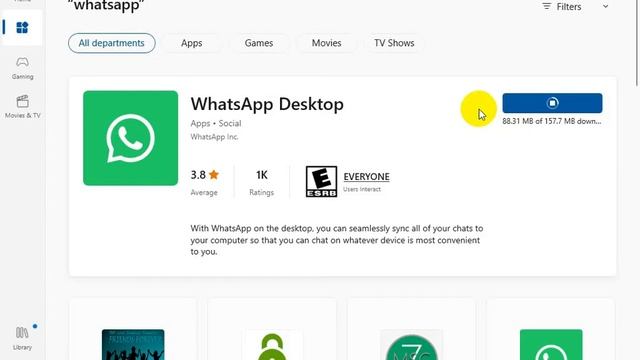 Install WhatsApp Web Through Microsoft Store In Your PC (Windows 10) Complete Guide смотреть онлайн