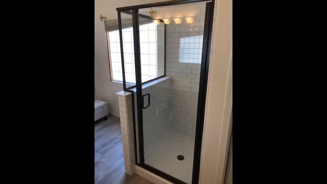 Framed Shower Doors With Clear Glass Install ina Las Vegas - A Cutting Edge Glass смотреть онлайн