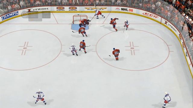 NHL 08 - New York Rangers vs Montreal Canadiens - E.C. Semifinals Game 1 смотреть онлайн