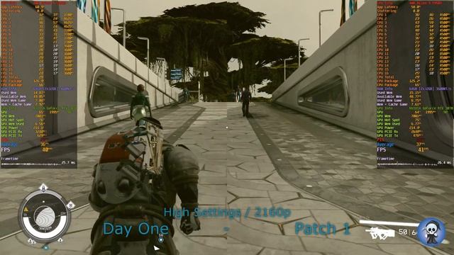 Starfield / Patch-Check / RTX 3070 / Day One vs Patch 1 + Nvidia Driver 537.34 / 2160p / UHD / 4K смотреть онлайн