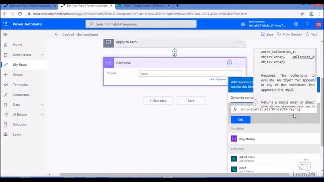 Count Distinct or Unique Rows from SharePoint List using Power Automate смотреть онлайн