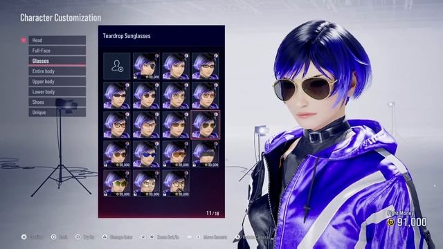 Tekken 8 Player And Character Customization Featuring Reina (No Commentary)