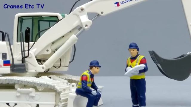 NZG Liebherr R 313 Excavator by Cranes Etc TV смотреть онлайн