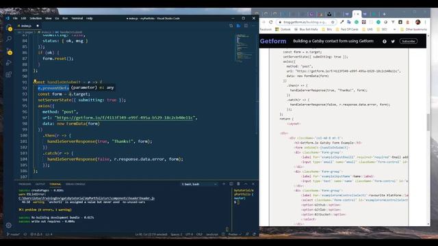 36 GetForm (Gatsby + WordPress) смотреть онлайн