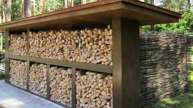 ДРОВНИЦА для дачи. ДРОВНИК на участке своими руками смотреть онлайн