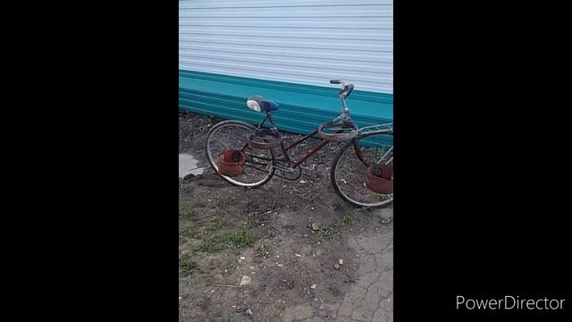 клумба с того что было.