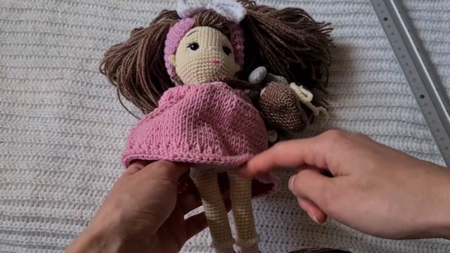 Моё первое видео (не судите строго) #амигуруми #влог #игрушки #ручнаяработа
