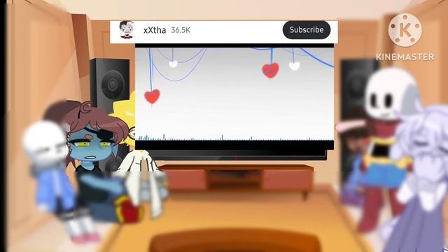 Undertale reacts to error sans 1/1 [Undertale reacts 1/?] смотреть онлайн