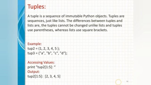 Tuple: Data Type | Python Course смотреть онлайн