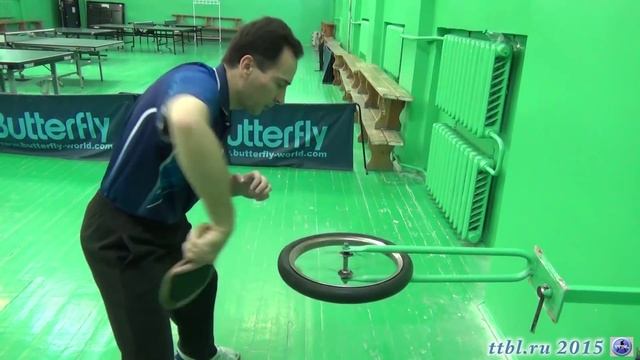 Уроки настольного тенниса Часть 33 Скидка слева #3 Lessons 33 смотреть онлайн