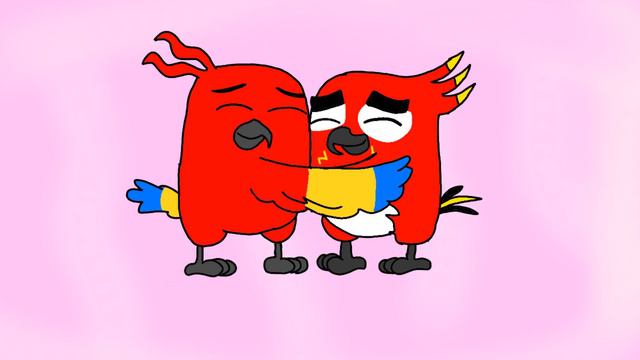 Wholesome dancing parrots meme (gift for QueenOfTheAngryBirdz) смотреть онлайн